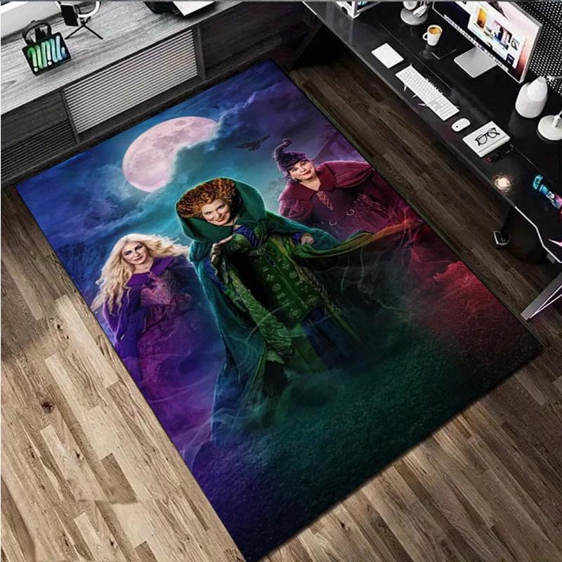 Halloween Magic Carpet Carpet Office Decorative Carpet For Living Room Bedroom Door Mat Floor Rug Computer Chair Area Rug