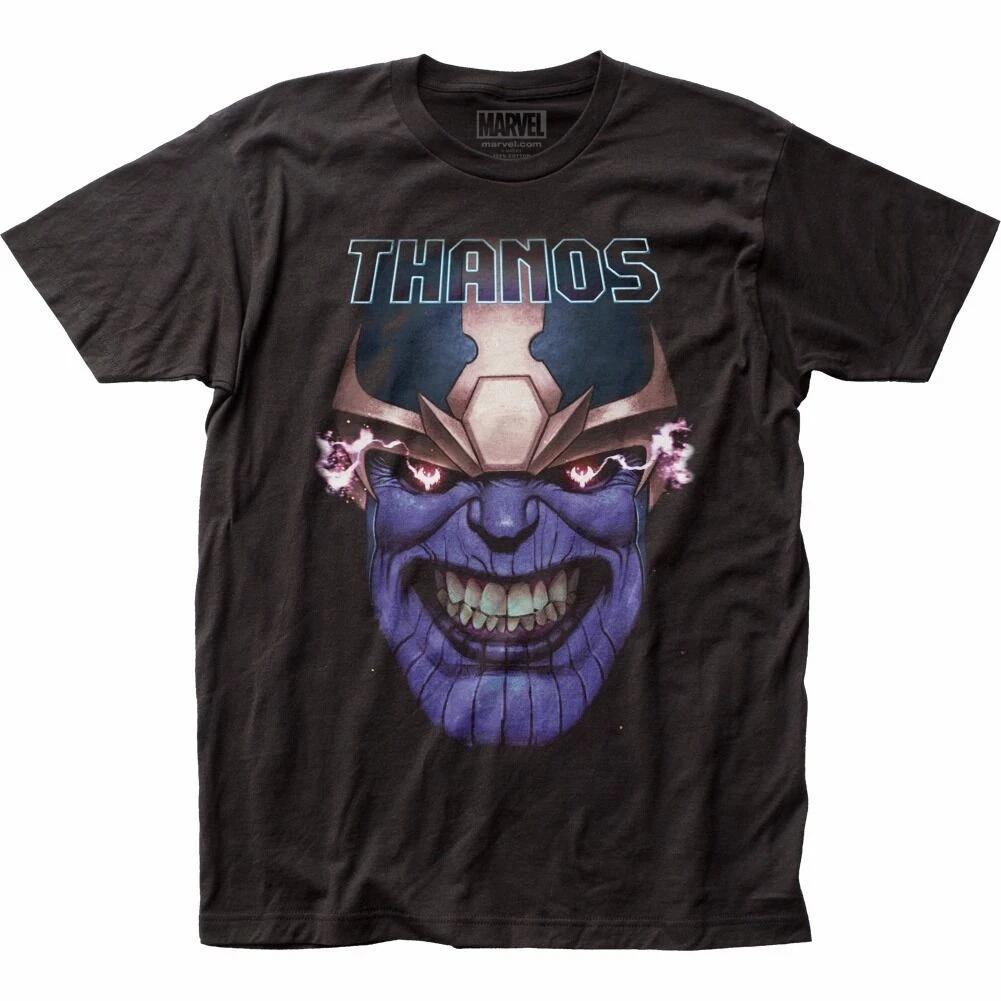 Thanos Teeth Clenched Marvel Comics Adult T-Shirt XL