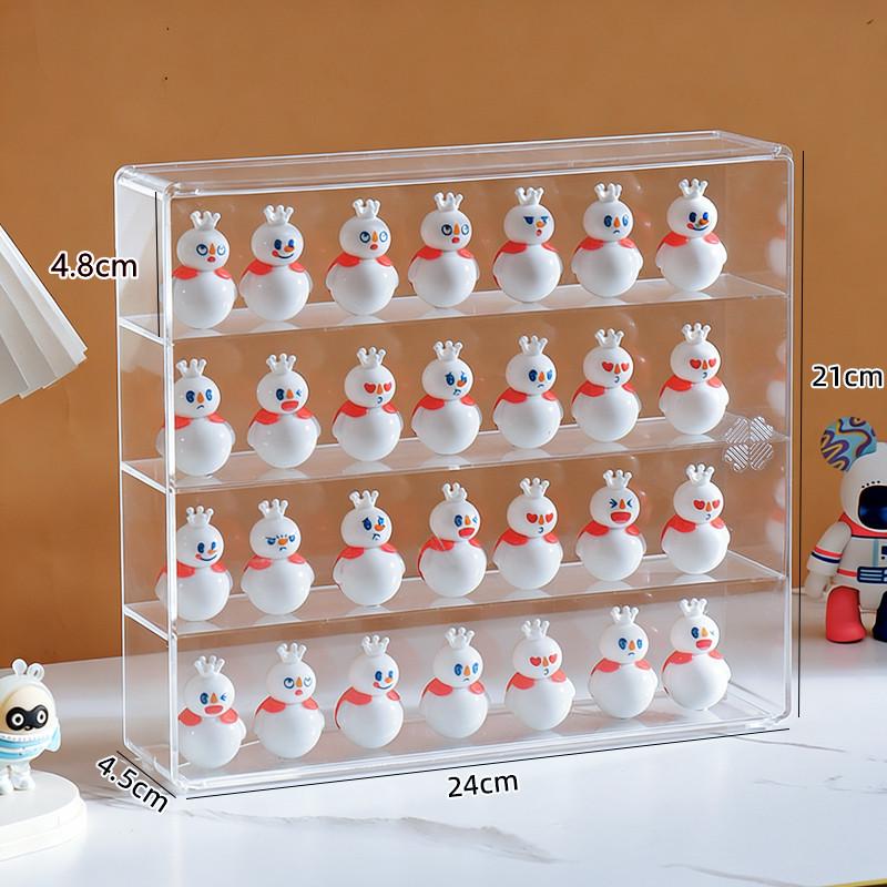 Transparentes Acryl-Ausstellungsregal für Lego Pop Mart Figuren - Wandbehang, Blindbox-Aufbewahrung, Ornamentrahmen