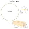 10 Pack 12 Inch Floral Hoop Centerpiece Wedding Decor With Stand For Table Metal Hoops For Crafts Metal Rings
