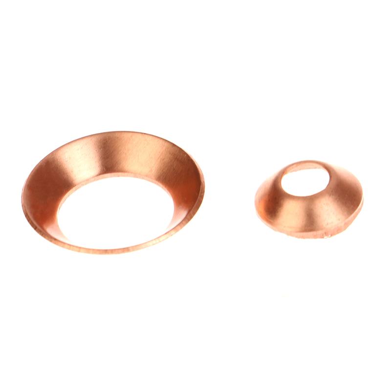 10 Pcs High Pressure Pipe Nest Copper Pad Cone Gasket For High Pressure Oil Tube Anti Oil Leaking Gasket