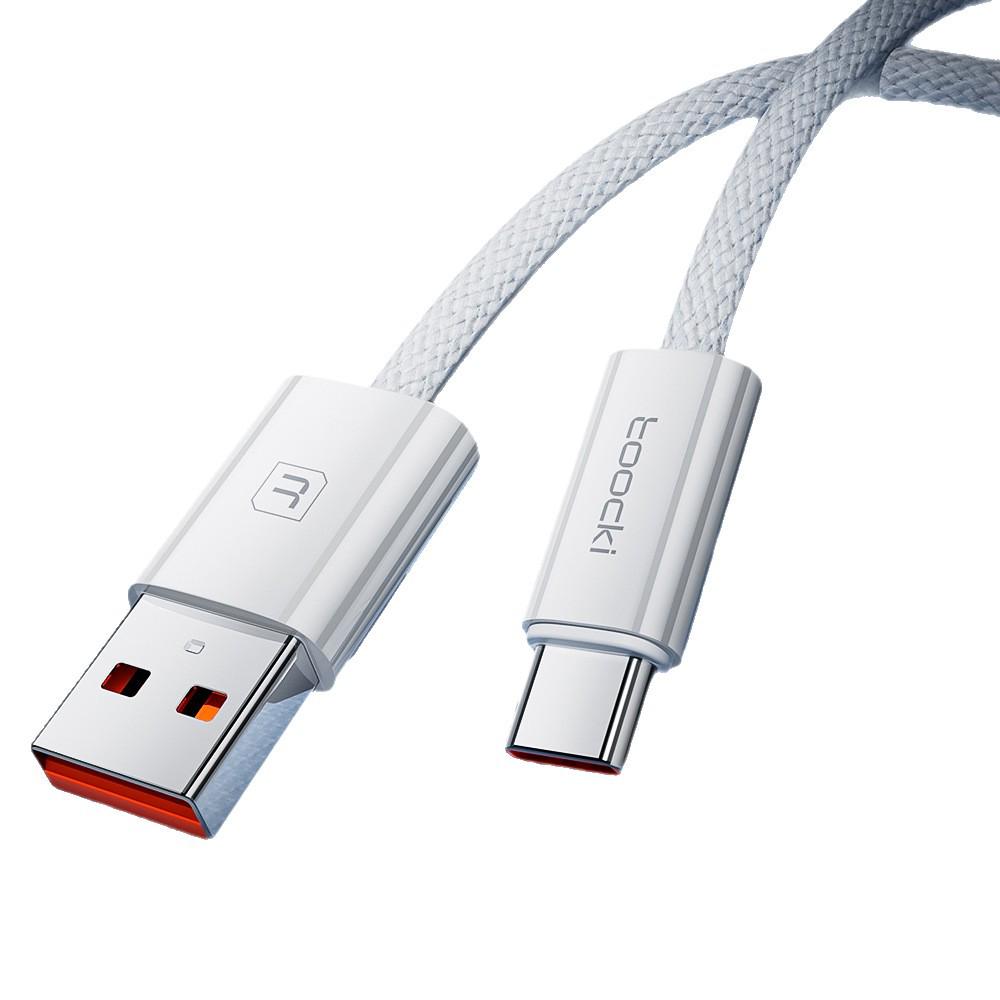 Toocki 100W Fast Charging Data Cable for Huawei P70, P40, P50, Mate 60, Honor 9, Nova