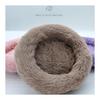 Hamster Bed Bird Parakeet Squirrel Sugar Glider Pet Small Animal House House Shed Bed Hideaway Home Cushion Brown Fluffy Fluffy Diameter 14cm