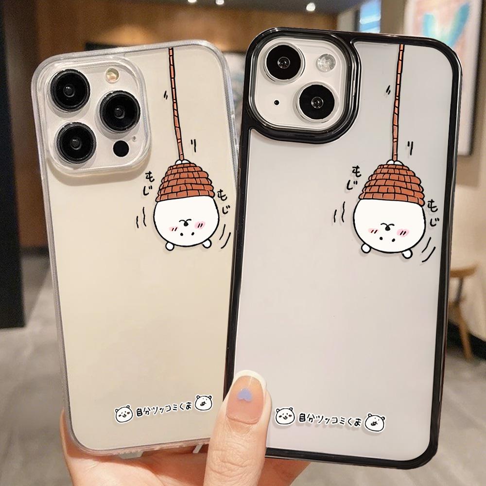 Acrylic Phone Case For iPhone 11 13 16 ProMax Case iPhone 13 14 15 ProMax 12 13 ProMax Case Samsung A55 A05S A54 A06 S22 A15 S23 A12 A22 A52S Cartoon