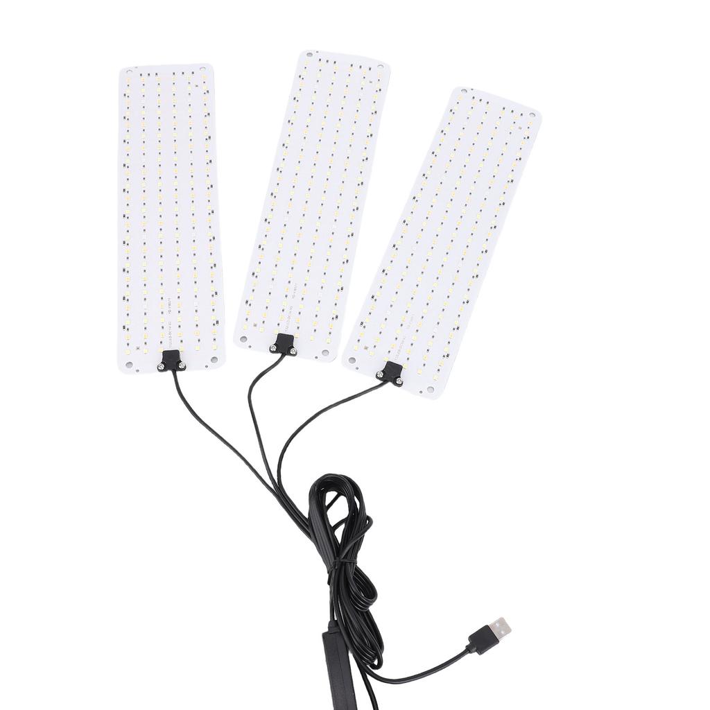 LED Grow Lights Full Spectrum Indoor Plant Growing Lamp Timer Function High PPFD Energy Saving