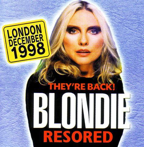 

CD BLONDIE - Resored STTP014 Shout To The To 1999 Japan Rock Used