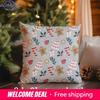 Home Decor Christmas-Themed Pillow Covers Suitable For Sofa Bedroom Car Pillow Cover Cushion Rectangular Back Cushion