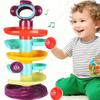 Montessori Toys Baby 0 12 24 36 Months Track Rolling Ball Push Pop Sliding Ball Early Education Toys Games Children Sensory Toy