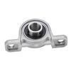 KP001 12mm Pillow Block Bearings Flange Bore Auto Self Adjust Center Mounted Support