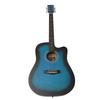 41 Inch Guitar Kit Matte Basswood Acoustic Guitar with Picks Capo Spare Strings Kazoo Strap Bag for Beginner