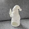 3D Printed Christmas Candle Holder Hollow Out Christmas Tealight Holder  Fireplace Decor