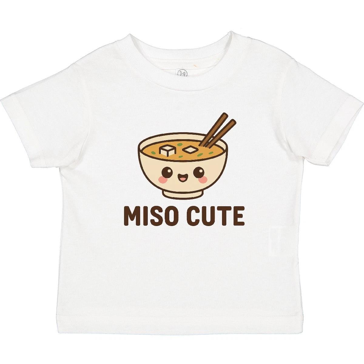 

Inktastic Miso Cute Soup Baby T-Shirt Food Infant Tees Shower Clothing Apparel 160