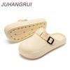 Couple Style Men and Women New Summer Outer Wear Baotou Slippers Seaside Non-Slip Slippers Home Outdoor Beach Sandals