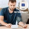 Arm blodtrykksmåler med stemme Automatisk profesjonell medisinsk bærbar tonometer Digital tensiometer hjertefrekvensmåler