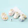 Unisex Baby Soft Sole Cloth Shoes, Anti-slip Pre-walking Foot Covers for 6-9 Months, Ideal for Spring and Summer.
