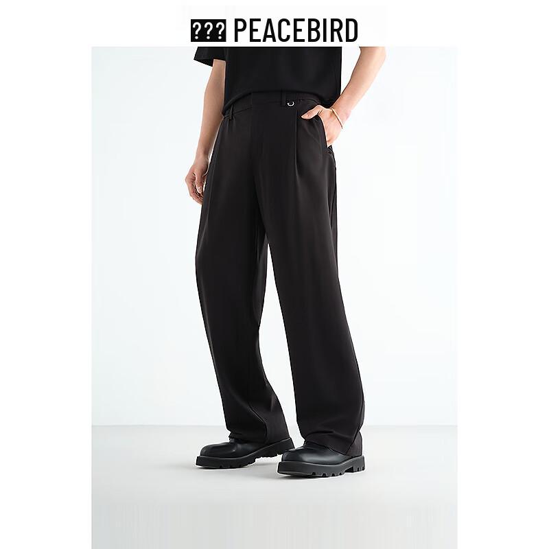 

PEACEBIRD Men s Summer Four-Way Stretch Straight-Leg Casual Pants 34