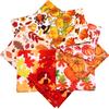 Thanksgiving Dog Bandana Medium Size Adjustable Pet Scarf with Pumpkin Pattern for Holiday Seasonal Wear and Comfortable Fit
