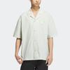Adidas Originals Trefoil Short Sleeve Sports Shirt Men Tops Linen-Green IK8625