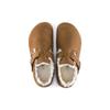 Birkenstock London Shearling Slippers Unisex Slippers Brown 1014963