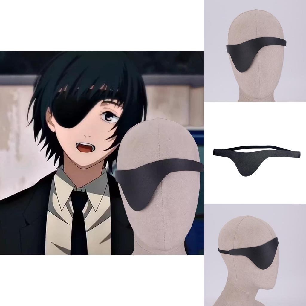 Chainsaw Man Cosplay Eye Mask Accessory For Anime Fans With Flexible Fit For Cosplay Enthusiasts