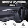 Inner Door Handle Bowl Cover Trim for Honda Pilot 2016-2022, 4PCS ABS Material Car Interior Door Bowl Frame Protector Accessories (Carbon Fiber