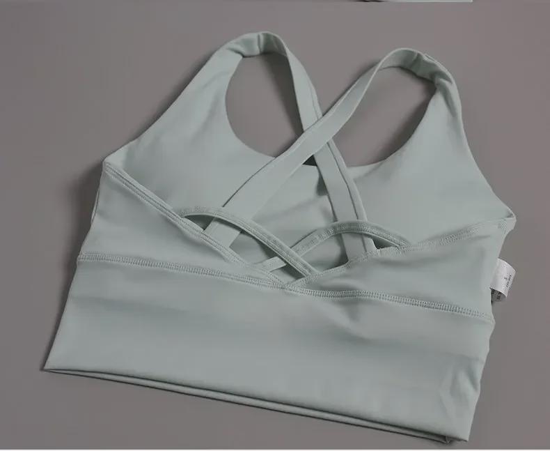 Sutien sport pentru femei cu suport fix pentru piept - Ideal pentru alergare, yoga și fitness