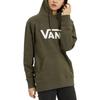Vans Logo Print Casual Hoodie Men Tops Green VN0A4MM9KCZ