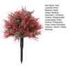 23.6" Artificial Lavender Topiary Ball with Spike Faux Lavender Shrub Bushes UV Resistant Greenery Plants for Front Porch Backyard Entryway Garden