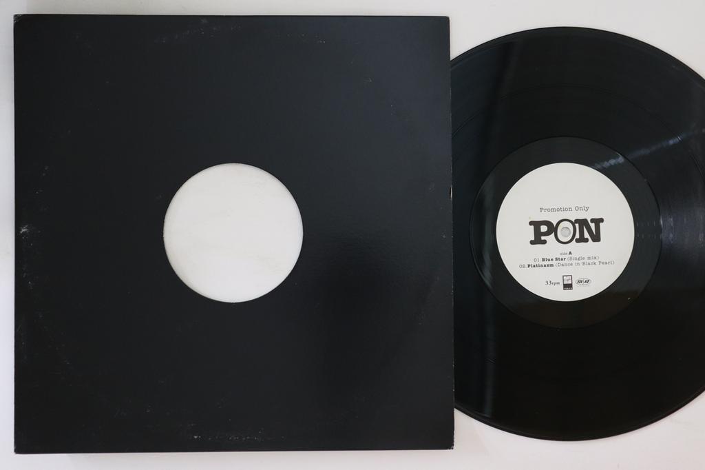 12inch Record PON - Blue Star / White Kids SD1 MELODYSTAR Japan Japanese Pop/Rock Used