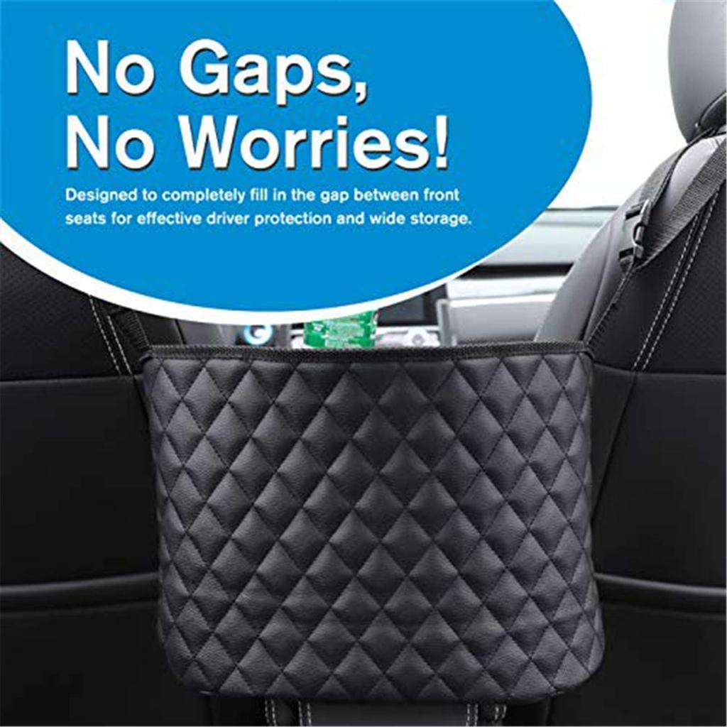 Suporte de Bolsa Para Carros Porta-Bolsa de Carro Suporte de Bolsa de Mão Entre os Assentos Acessórios de Armazenamento Para Mulheres Consoles e Organizadores Automotivos Internos Bolso de Rede Para
