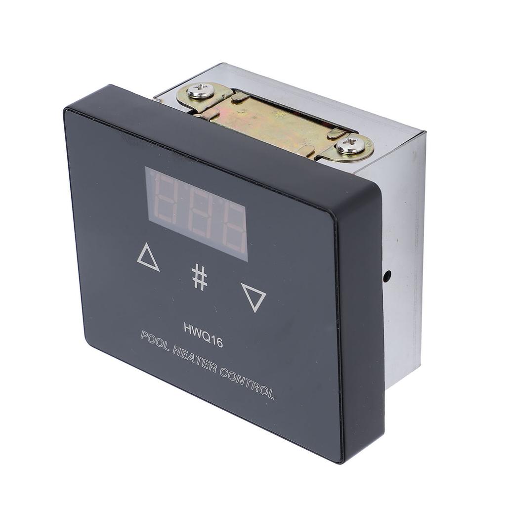 Electric Pool Thermostat Panel Touchscreen Digital Display Swimming Pool Heater Control Panel for Spa Bath Hot Tub 220V