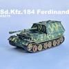 63219 1/72 Scale German Ferdinand SD.KFZ.184 Anti-tank Destroyer Kursk 1943 Simulation Tracked Tank Model Display Collectible