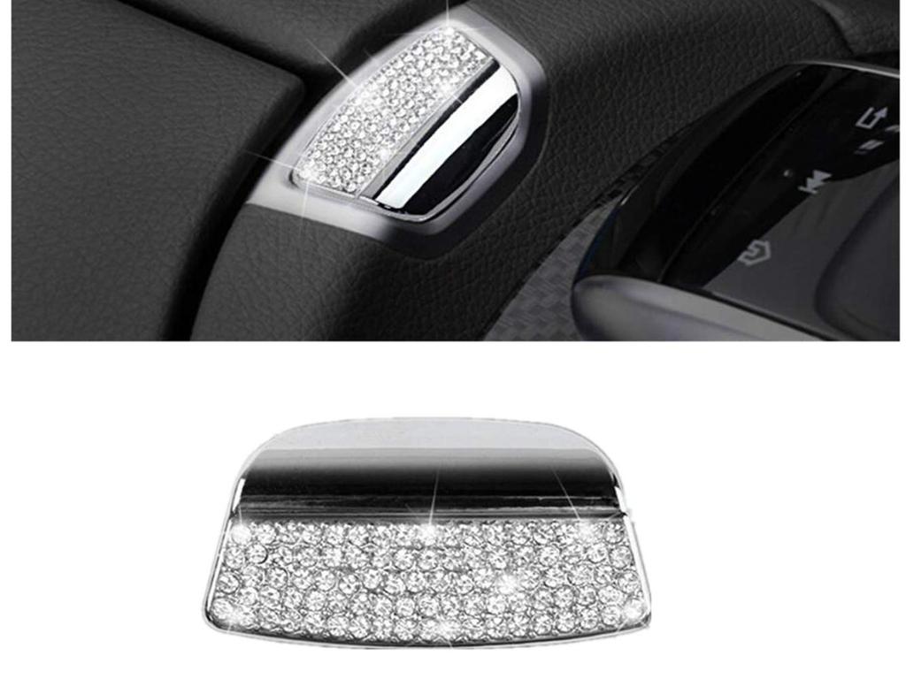 YUWATON Curved Ring Accessories for Mercedes Benz W212 E300 E350 CLS 300 CLS 350