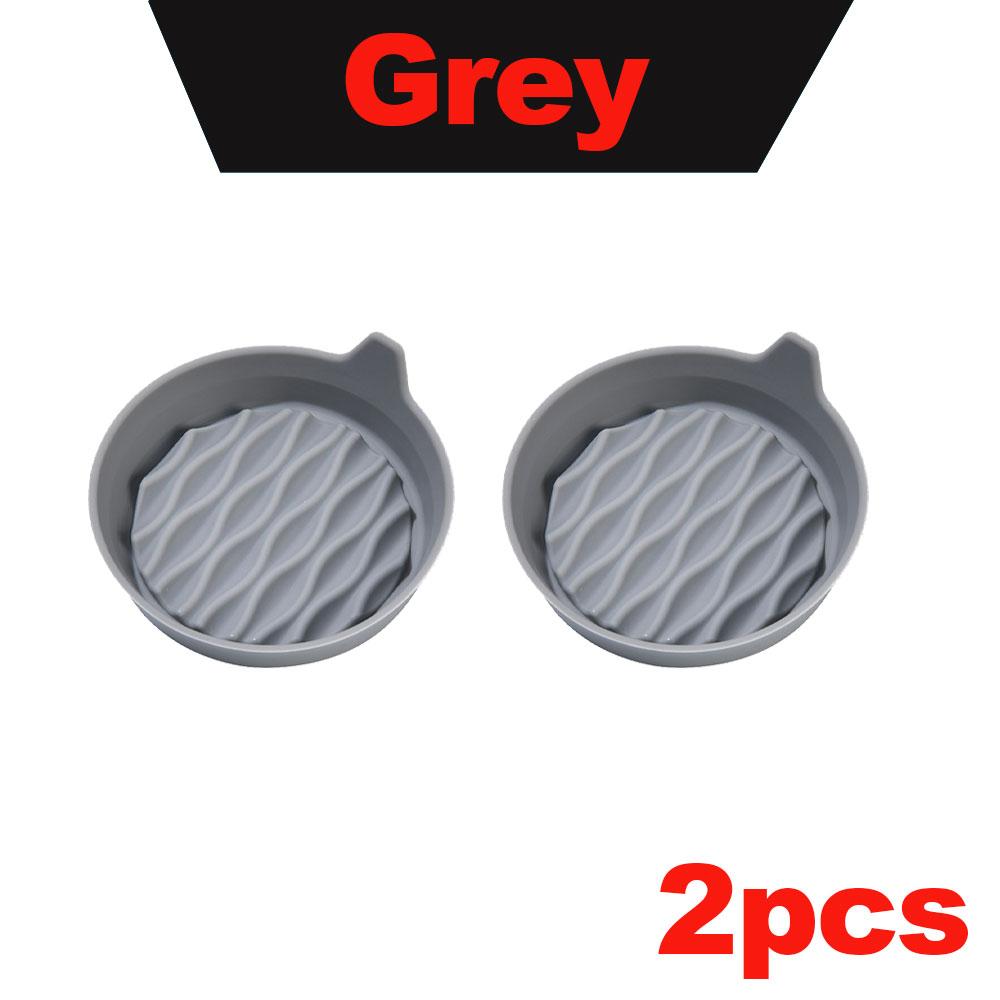 Wavy Car Cup Holder Coaster Silicone Cup Holder Insert Universal Non-Slip Cup Holders Auto Accessories Interior Silent Cup Pad