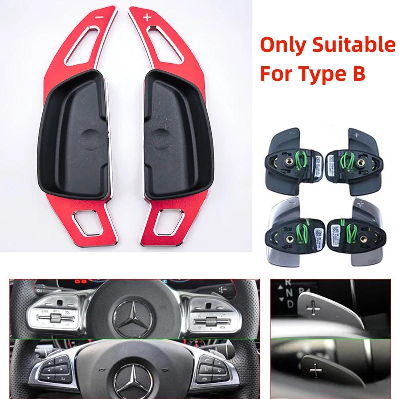 For Mercedes-Benz A C Class W177 Sedan V177 A180 A180D A200 A250 W205 Car Steering Wheel Paddle Shifter Gear Shift Extension