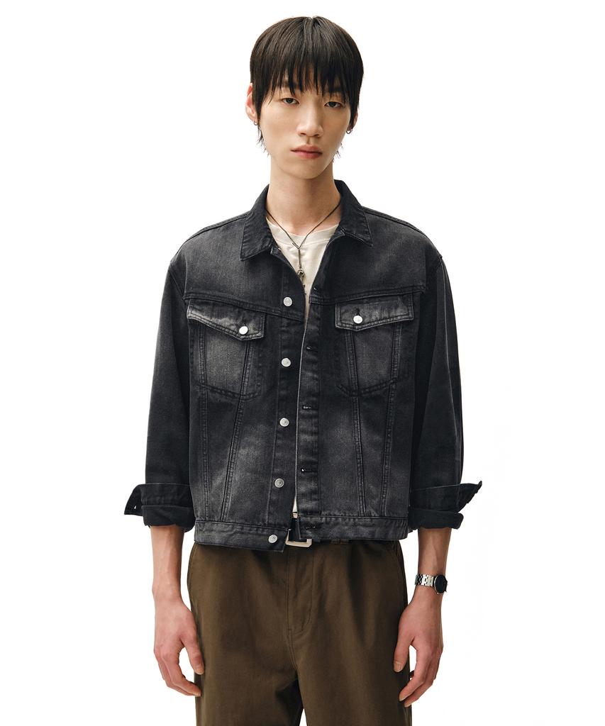 Decet Denim Trucker Jacket Dcjk004Black