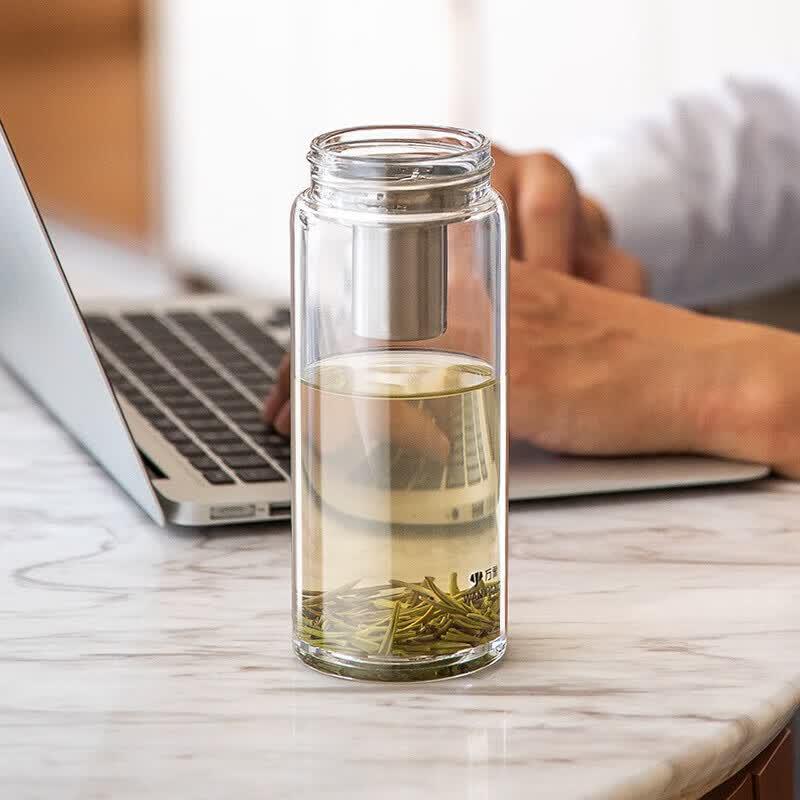 Wandaxiang Portable Thickened Glass Tea Infuser