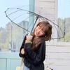 Tianwei T120003-01 Transparent Fiber Umbrella