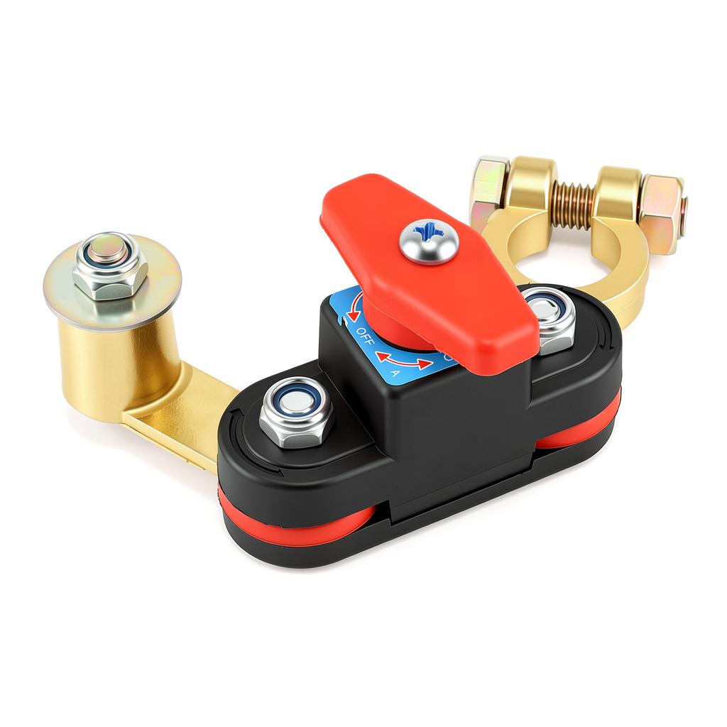 N 12V/24V Universal Car Battery Cut Off Switch Disconnect Automatic Circuit Breaker Anti-Power Off Leakage Protector