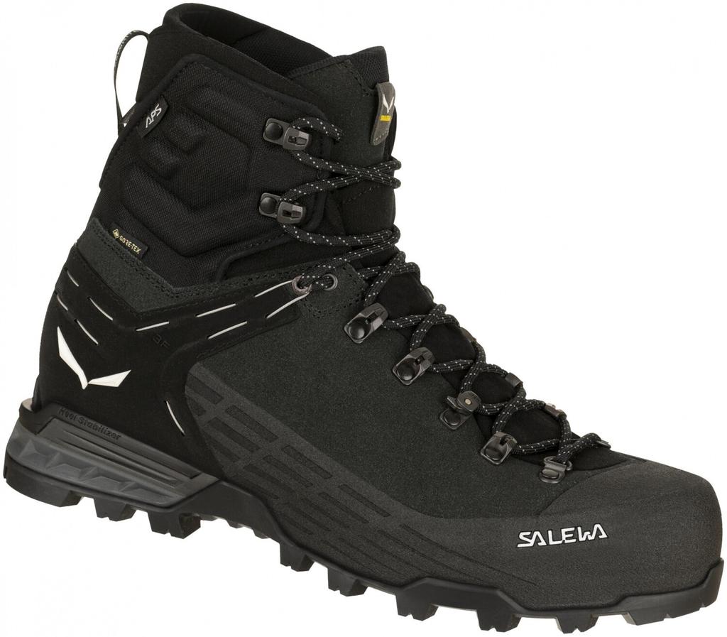 Hiking Shoes Salewa Ortles Ascent Mid GTX (61408) Black Black/black