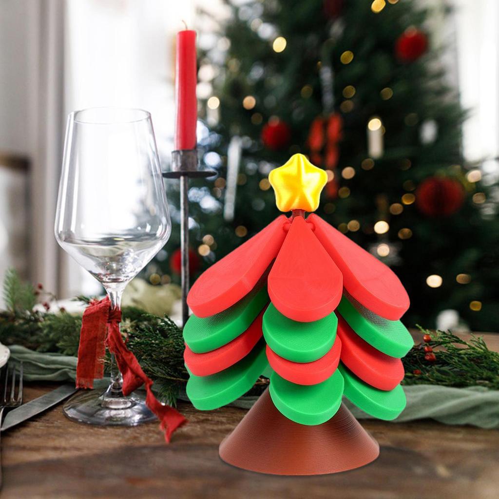 Foldable Insulation Trivets for Hot Dishes Tree Shape Table Mat Holders Heat Insulated Pad Set Coasters for Pots