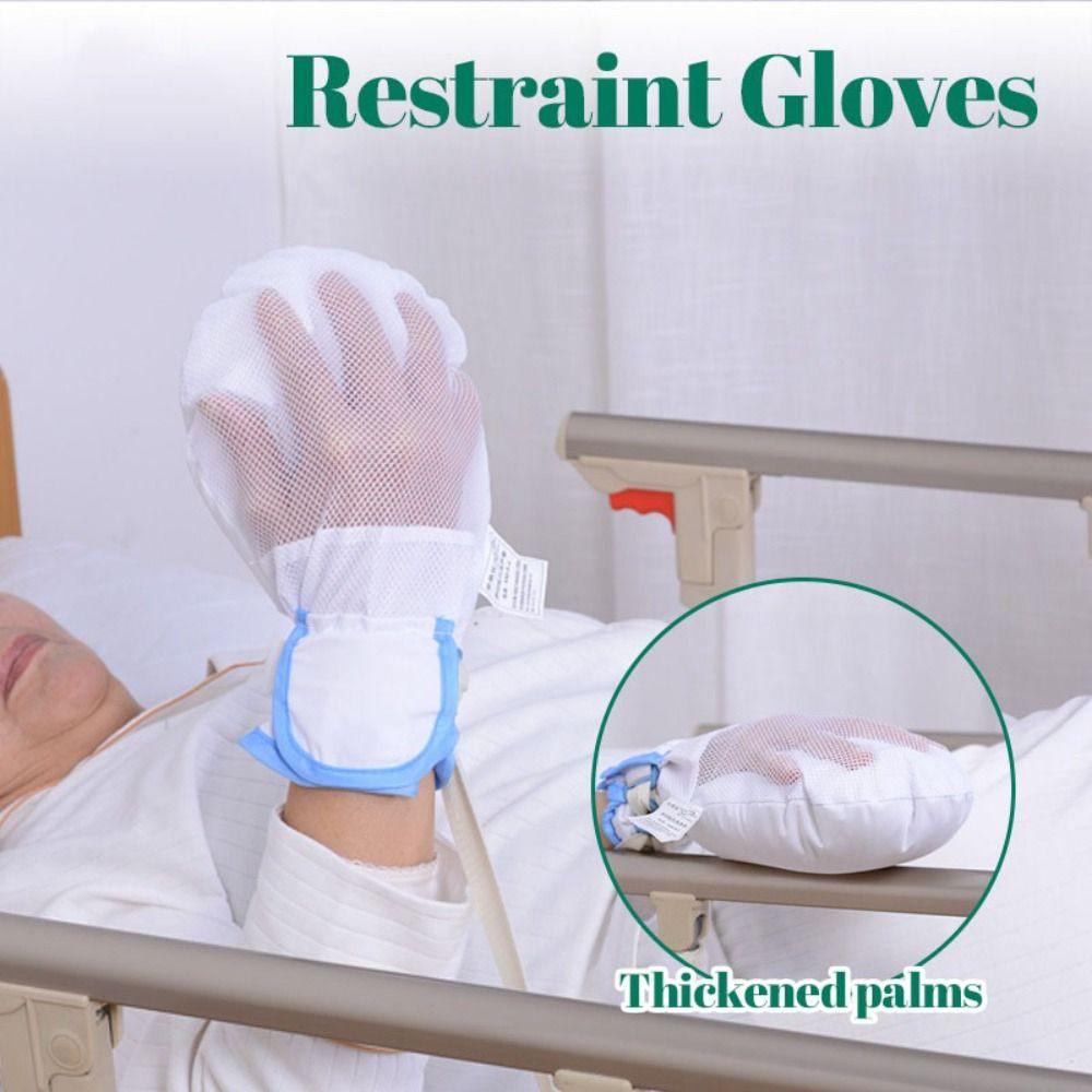 Softer Bottom Anti Scratch Glove Extra-Thick Bottom Dementia Care Gloves  Homecare Use