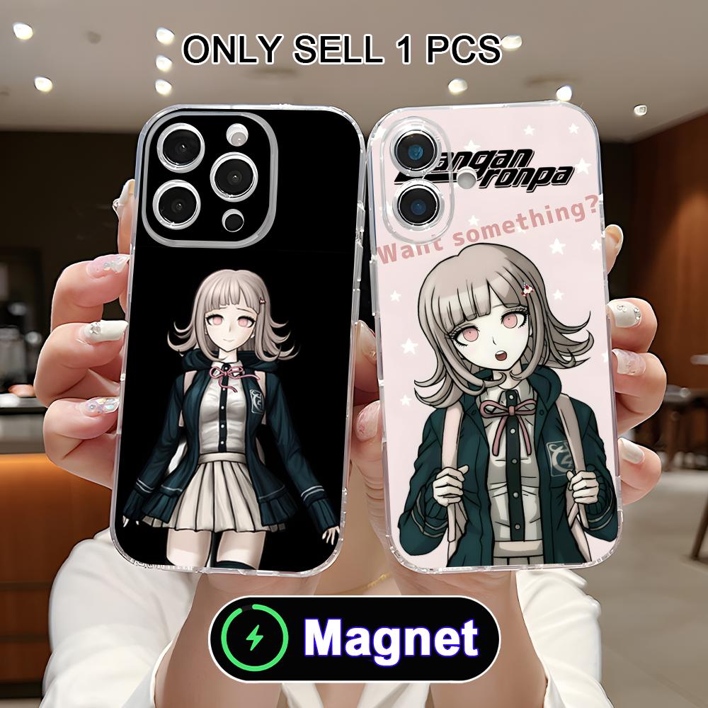 Danganronpa Chiaki Nanami Phone Case for iPhone 17 16 15 14 13 12 11 Air Pro Max Plus Mini Soft TPU Clear Magsafe Cover