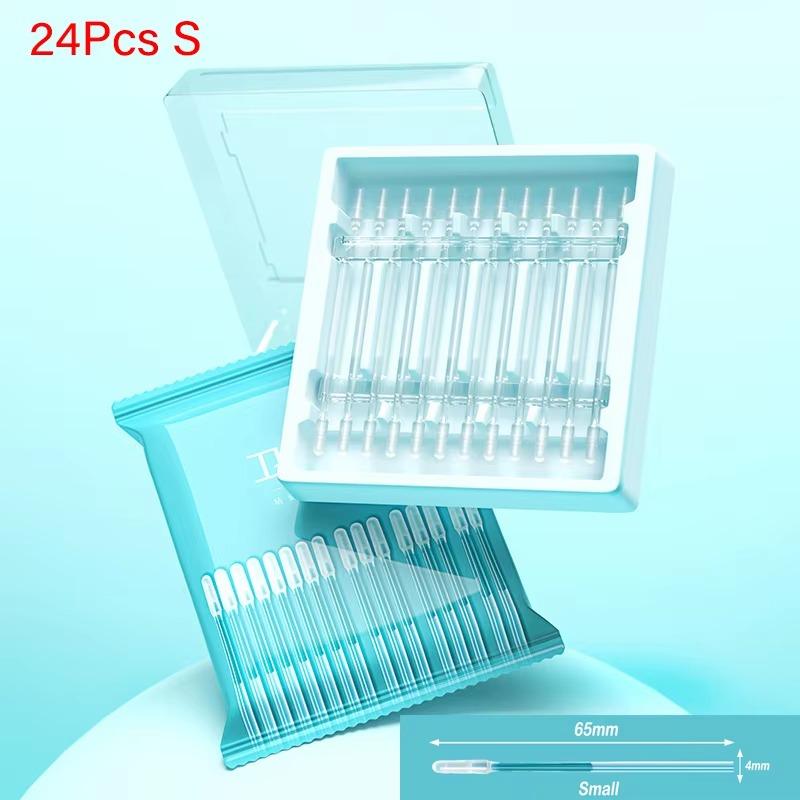 24Pcs Sticky Ear Swabs Ear Wax Removal Tool Ear Cleaner Earwax Remover for Olders Adult Kid Not Hurt Ear Digging Spoon