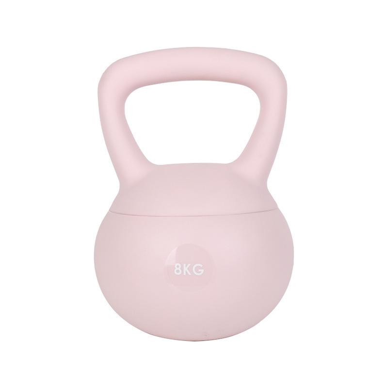 Soft Professional Kettlebell for Home Fitness, Squats, Shape Peach Buttocks, Unisex Dumbbell, Cast Iron