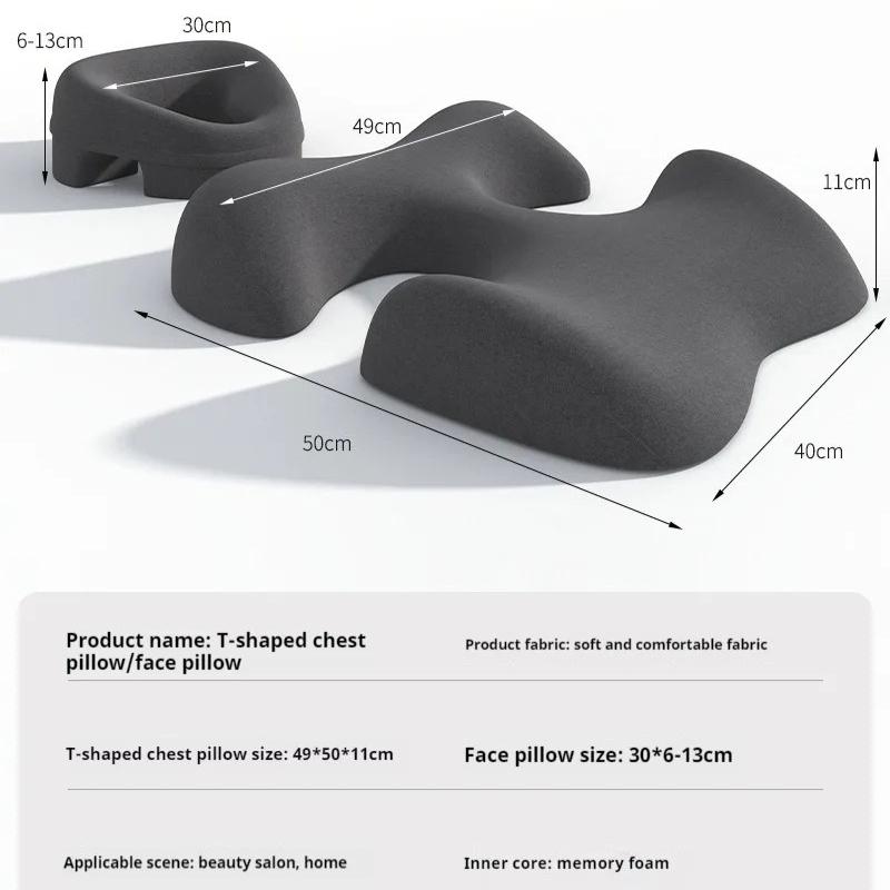 Massage Face Chest Pillow Cushion Dedicated Breast Detachable Washable