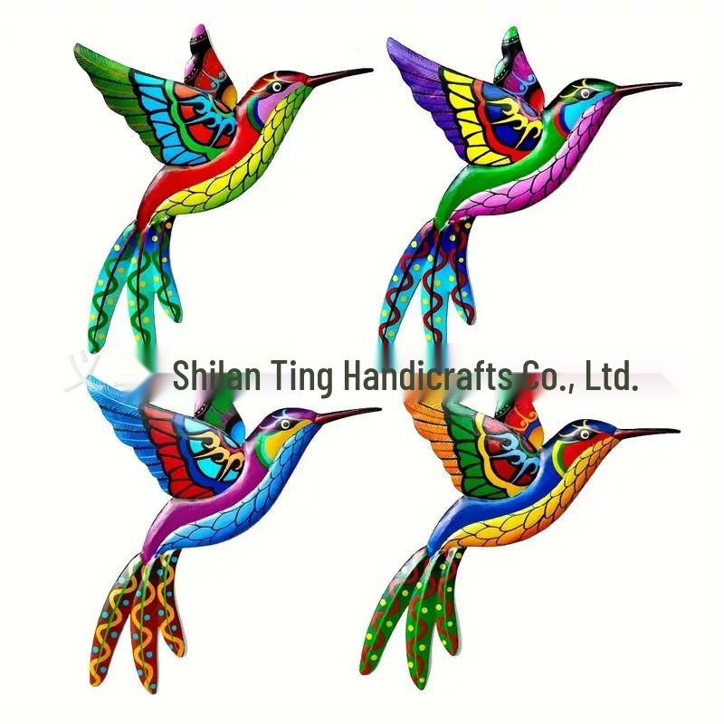 Hummingbird UV Iron Art Garden & Room Animal Wall Decoration Ornaments – Festival Gifts