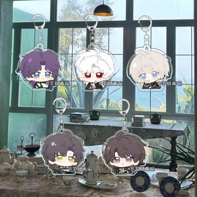 Love And Deep Space Qi Yuli Deep Shen Xing Return Bag Hanging Cute Backpack Acrylic Keychain Pendant