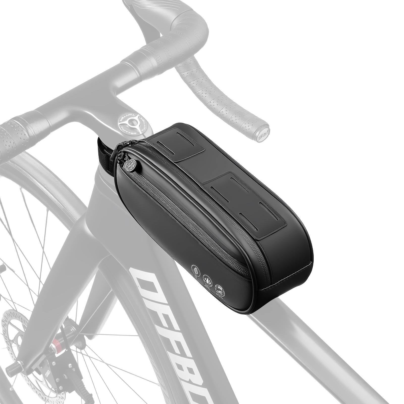

OFFBONDAGE Bicycle Bag Bike Top Tube Bag Front Bag Pannier Cycling MTB Road Bike Handlebar Bag Waterproof Frame Bag Reflective чёрный