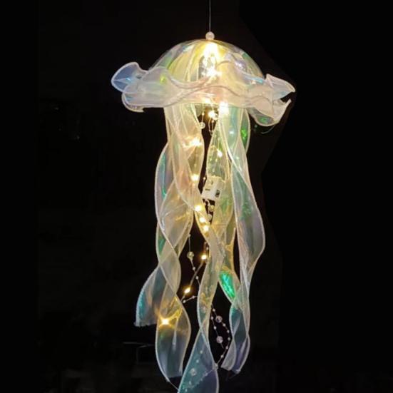 Yousheng Jellyfish Night Light Color Changing LED Jellyfish Lamp Portable Handheld Lantern Party Festival Lamp Safe Indoor Outdoor Night Decoration